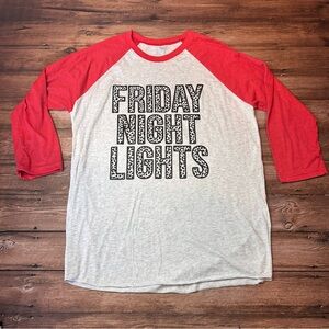 Friday Night Lights - Football Tee - Womens Size Large
